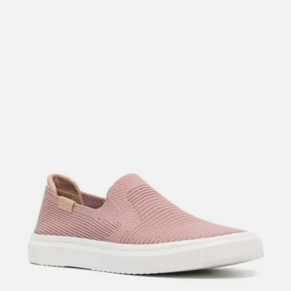 Slip-On Knit Sneaker - Mauve Pink